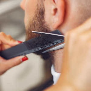 CORTE A TIJERA Y LAVADO