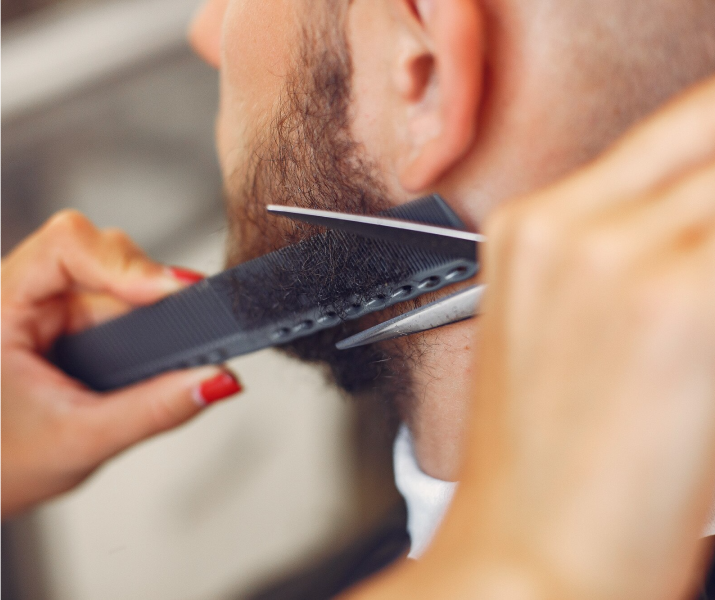 CORTE A TIJERA Y LAVADO